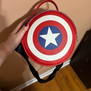 Loungefly Captain America Shield Bag